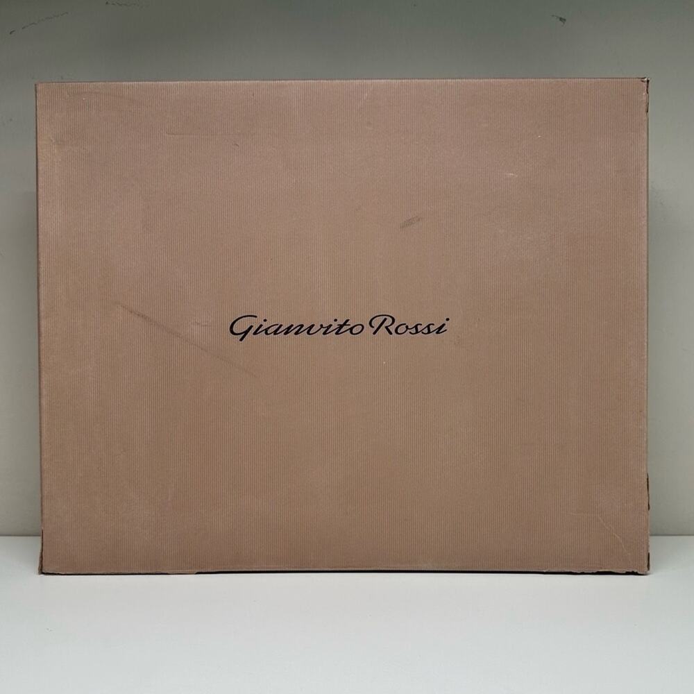 Gianvito Rossi | Shoe Box/2 Dist Bags | Tan | W14.5 x H11.75 x D4 in